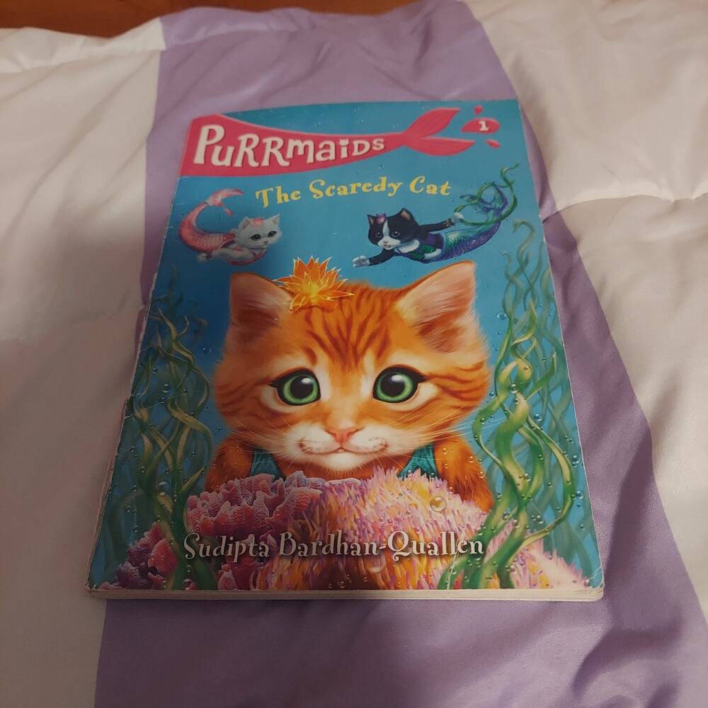 Purrmaids #1: The Scaredy Cat Paperback chapter book